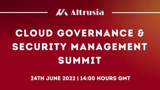 Altrusia to discuss ​Cloud Governance and Security management in one-day event. (Credit: Altrusia)